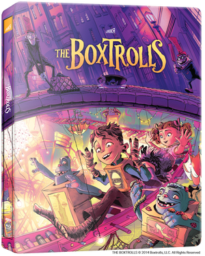 The BoxTrolls - Limited Steelbook Edition 4K Ultra HD & Blu-ray