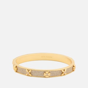 Kate Spade New York Heritage Bloom Gold-Tone Bangle