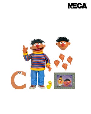 NECA - SESAME STREET ERNIE ULTIMATE 7 INCH SCALE ACTION FIGURE