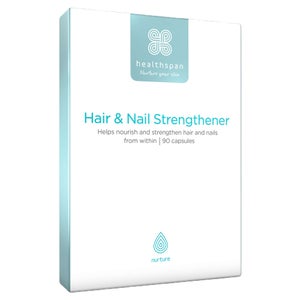 Healthspan Vitamins & Supplements Hair & Nail Strengthener Nutritional Supplement Capsules x 90