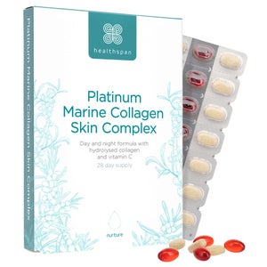 Healthspan Collagen Platinum Marine Collagen Skin Complex x 28 Capsules & x 28 Tablets