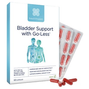 Healthspan Vitamins & Supplements Bladder Support with Go-Less® Capsules x 60