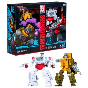 Transformers Studio Series Deluxe The Transformers: The Movie Brawn & Autobot Ratchet