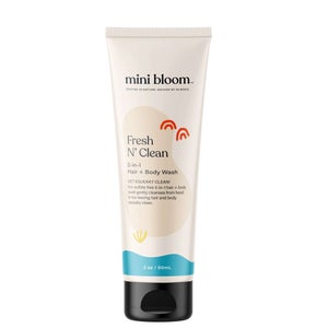 Mini Bloom Bath Time Fresh N’ Clean 2-in-1 Hair + Body Wash 60ml