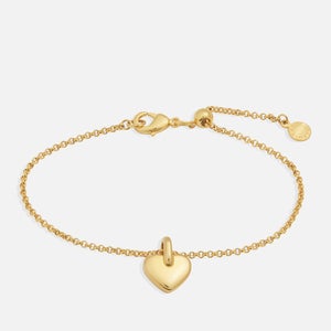Katie Loxton The Curated Collection Alora Heart Gold-Plated Bracelet