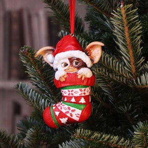 Gremlins Gizmo in Stocking Hanging Ornament 12cm