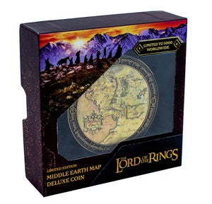 Lord of the Rings: Middle Earth Map Deluxe Coin