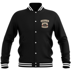 The Lost Boys Santa Carla Varsity Jacket - Black/Black