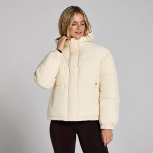 MP Women's Short Padded Puffer Jacket - Soft Cream