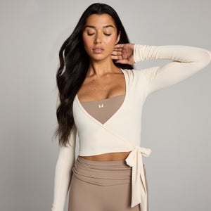 MP Women's Tempo Wrap Top - Soft Cream