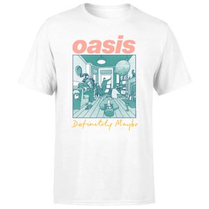 oasis Definitely Maybe Colour Men's T-Shirt - White