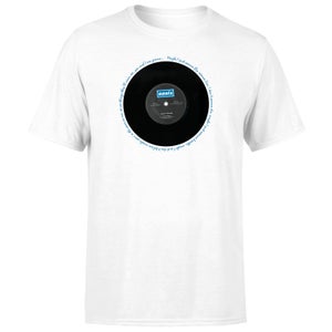 Oasis Live Forever Single Unisex T-Shirt - White