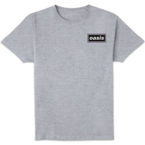 Oasis Logo Pocket Unisex T-Shirt - Grey