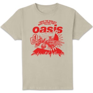 Oasis What The World Unisex T-Shirt - Cream