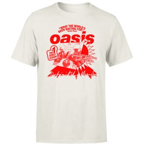 oasis What The World Men's T-Shirt - Cream