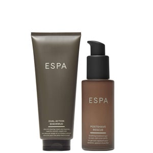 ESPA Duo: Dual-Action Shavemud 200ml & Postshave Rescue 50ml