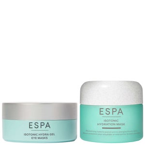 ESPA Duo: Isotonic Hydra Gel Eye Masks & Isotonic Hydration Mask 55ml