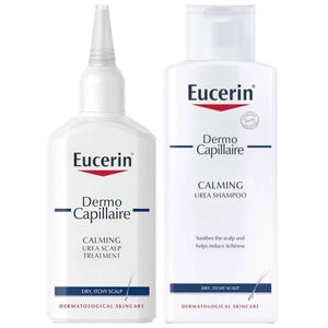 Eucerin Duo: DermoCapillaire Calming Urea Shampoo 250ml & Calming Urea Scalp Treatment 100ml