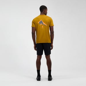 Men's Grappled Short Sleeve Tee - Brown