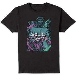 Squid Game Neon Chills Alex Tillbrook Men's T-Shirt - Black