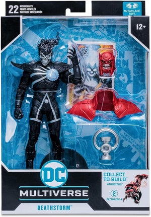 McFarlane DC BUILD-A 7IN FIGURES WV8 - BLACKEST NIGHT - DEATHSTORM