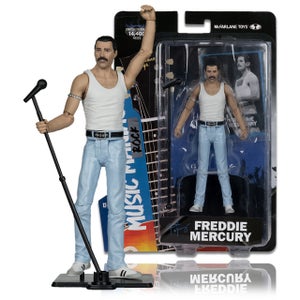 MCFARLANE MUSIC MANIACS 6IN WV3 - ROCK & ROLL - FREDDIE MERCURY