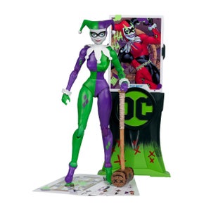 MCFARLANE DC MULTIVERSE 7IN - HARLEY QUINN (DC CLASSIC)(JOKERIZED)(GOLD LABEL)