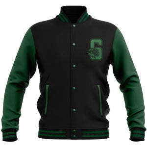Harry Potter Slytherin Varsity Jacket - Black/Green