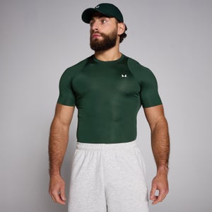 MP Men's Training Short Sleeve Baselayer - Dark Emerald