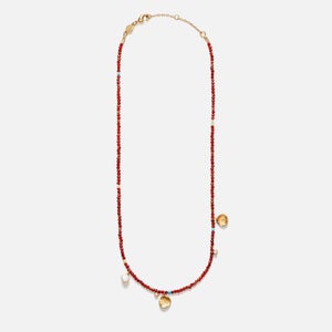 Anni Lu Maroon Harmony 18k Gold-Plated Necklace