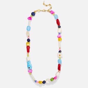 Anni Lu Happy 18k Gold-Plated Necklace