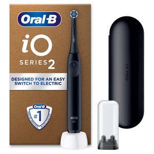 Oral-B iO2 Plus Night Black Electric Toothbrush with Travel Case