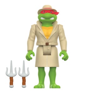 Super7 Teenage Mutant Ninja Turtles W8 - Undercover Raphael (Cartoon Version) ReAction Figure