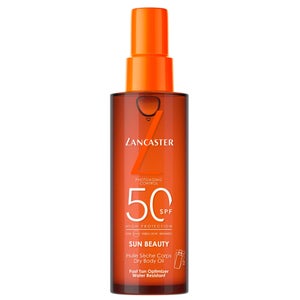 Lancaster Sun Beauty Fast Tan Optimizer Satin Dry Oil SPF50 150ml