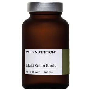 Wild Nutrition Supplements Food-Grown® Multi Strain Biotic Capsules x 30