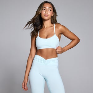 MP Women's Tempo Strappy Back Sports Bra  - Baby Blue