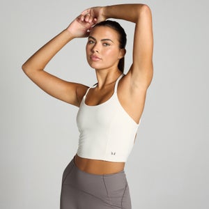 MP Women's Tempo Ultra Cross Back Vest - Vanilla