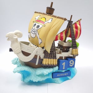 One Piece Neflix 3D Going Merry Perpetual Calendar