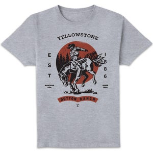 Yellowstone Saddle Up Unisex T-Shirt - Grey