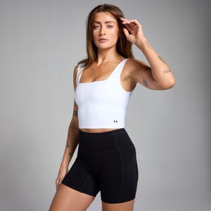 MP Women's Active Square Neck Vest - White