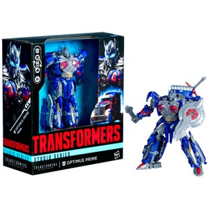 Transformers Studio Series Leader Class Transformers: Age of Extinction Optimus Prime 21.5-cm Action Figure, 8+