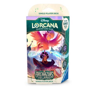 Disney Lorcana Trading Card Game Archazia's Island Amethyst & Steel Starter Deck