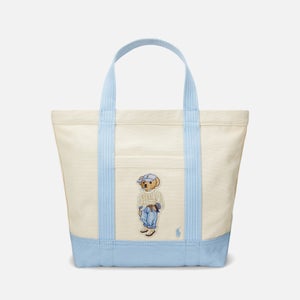 Polo Ralph Lauren Bear Canvas Tote Bag