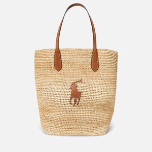 Polo Ralph Lauren North South Raffia Bag