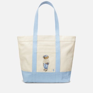Polo Ralph Lauren Bear Canvas Tote Bag