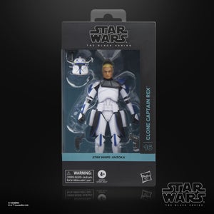 Hasbro Star Wars The Black Series Clone Captain Rex, Star Wars: Ahsoka Action Figure (6”)