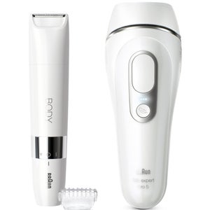 Braun Silk-Expert Pro 5 PL5145 IPL + Braun Body Mini Haarentferner BS1000