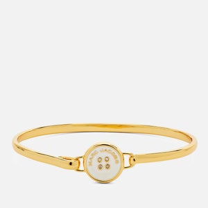 Marc Jacobs Button Gold-Plated Hinge Bracelet