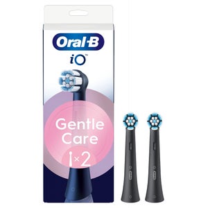 Oral-B iO Series Gentle Care Zwart, Originele opzetborstels, voor gevoelig tandvlees, 2