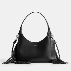 Coach Brooklyn 23 Fringe Leather Shoulder Bag